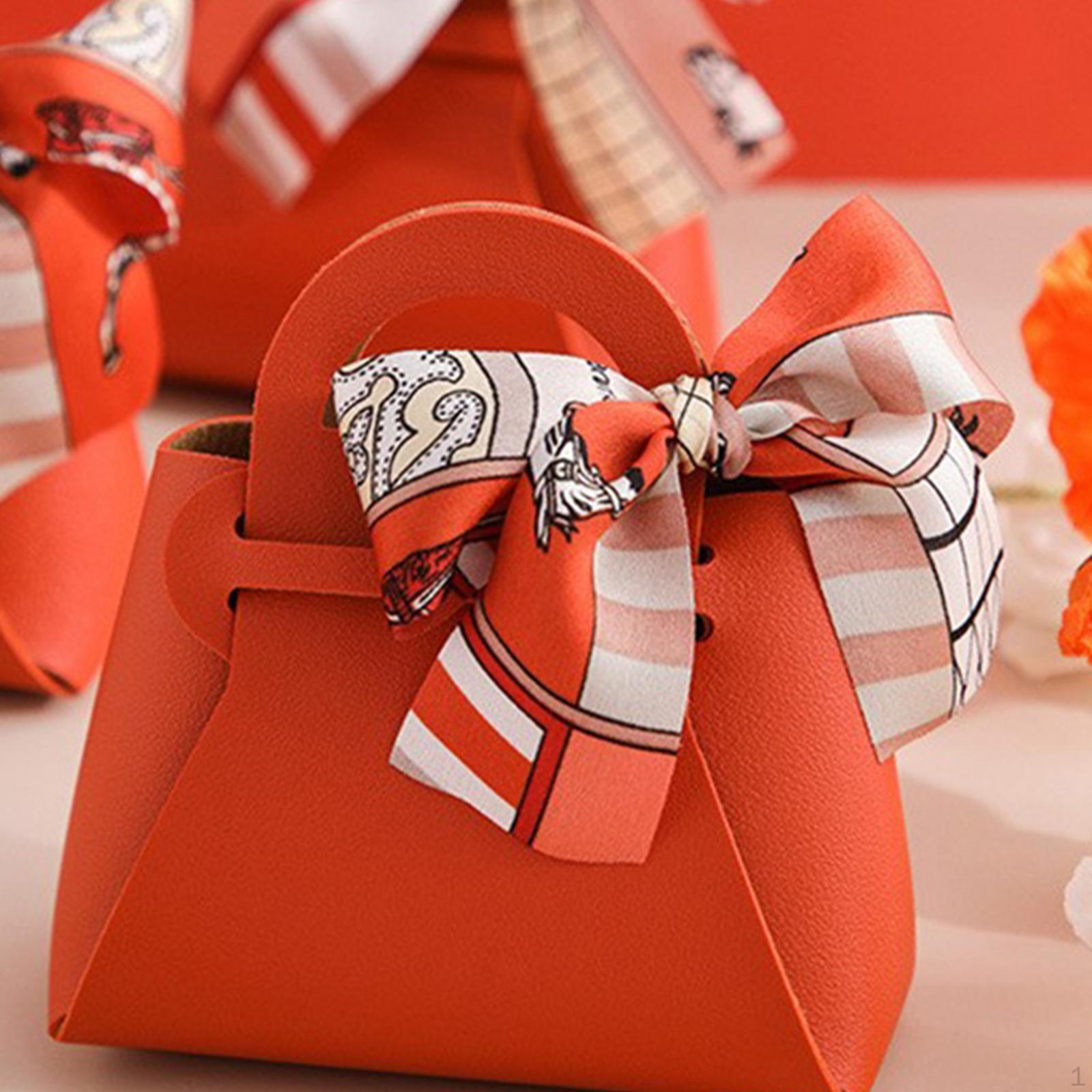 5 Exquisite Cans And Gift Boxes Souvenir Orange