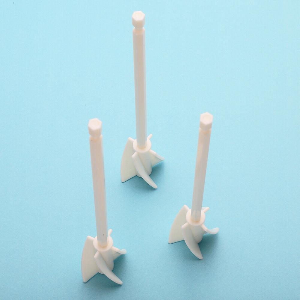 16.5x3.4cm Stirring Paddles 4pcs ABS Attachment Drill Paint