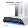 KIWI Design D3 PS5 SLIM Compatible Cooling Vertical Station Controller Charging Stand with Simultaneous Charging of 2 8 Card Airflow USB PS5 PS5