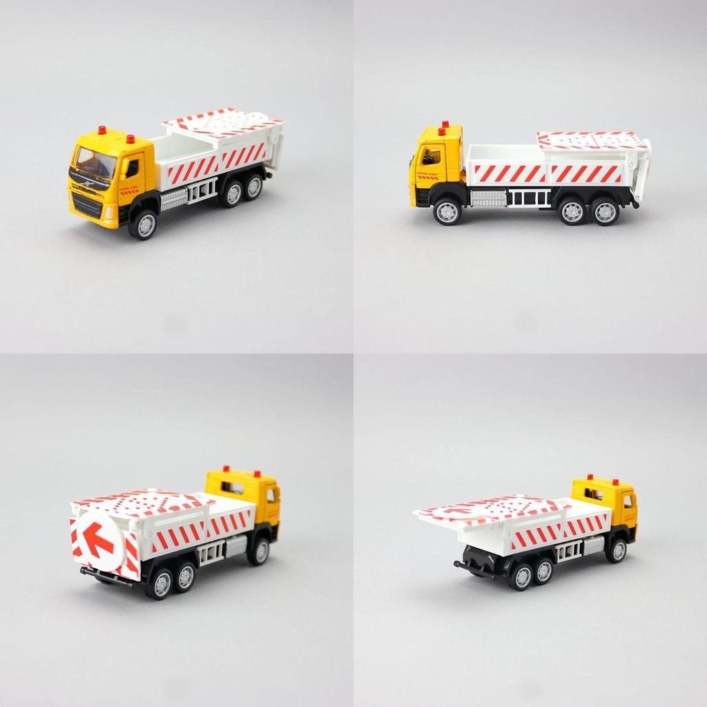 Alloy Volvo Road Command Truck Model With Inertia Control For Kids Playroom Decor