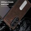 For Samsung Galaxy Z Fold 7 3 4 5 6 Z FliP 3 4 5 6 7 Folding Leather Phone Case 360 Rotating Stand Magnetic Magsafe Charging Stitching Leather Cover
