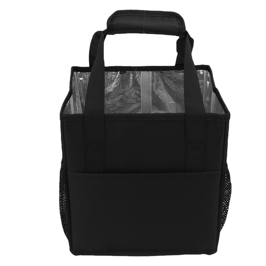 4 Cup Insulated Drink Carrier Dividers Portable Insulated Beverage Holder Bag for Daily Life Takeout Travel