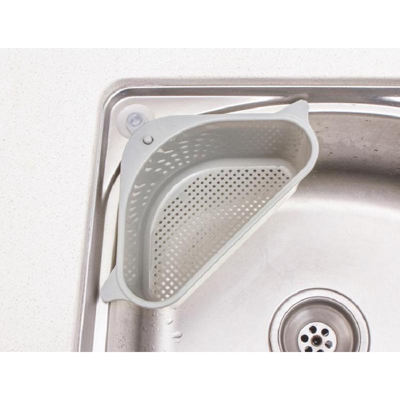 Racks & Holders Kitchen Sink Suction Cup Sponge Holder Draining Shelf Organisation