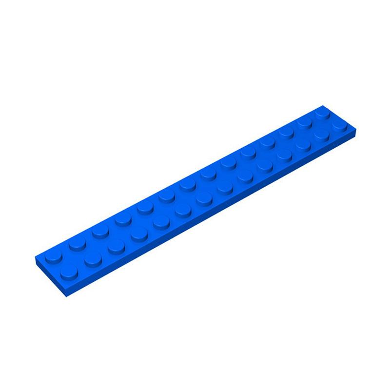 10pcs 91988 Plate 2x14 Building Blocks MOC Color Accessories Compatible with Bricks DIY Construction Toys for Creative Play