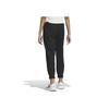 Adidas Solid Color Logo Joggers Women Bottoms Black IM8830