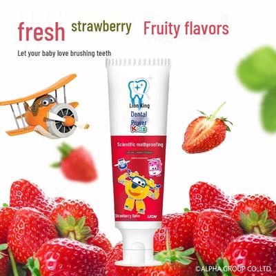 Lion Kids Xylitol Strawberry Toothpaste