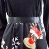 Retro Christmas Bestseller Long Sleeve Round Neck Dress