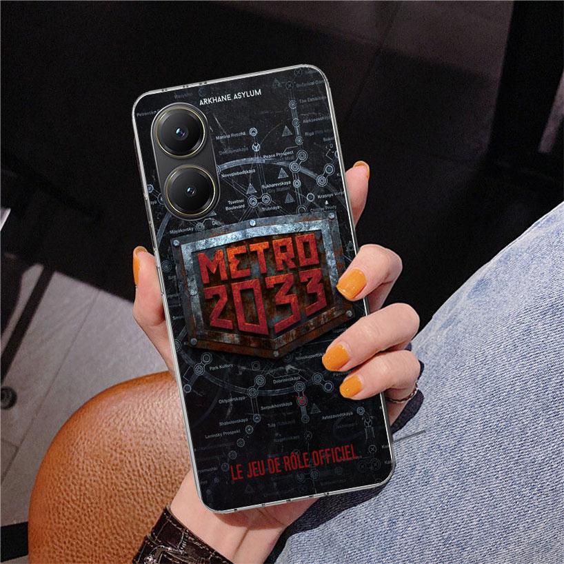 Metro 2033 Phnoe Case for Xiaomi Poco X5 X6 X7 Pro X4 Gt F7 Ultra M8 M7 Redmi 15C 15 13C 13 12C 12 Unique Cover Coque Poco X7 X6