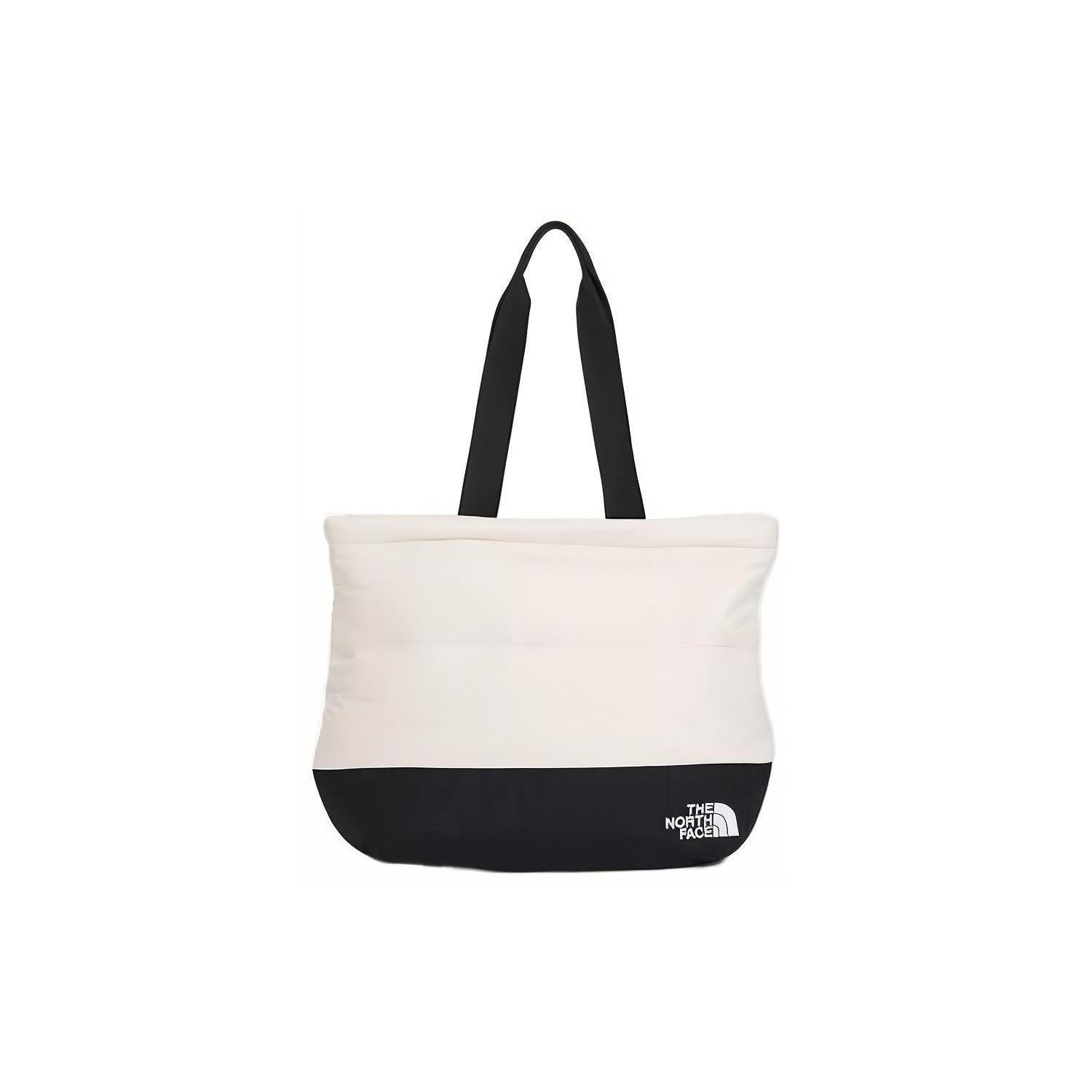 

The North Face Nuptse Casual Sports Logo Zipper Nylon Tote Shoulder Bag Unisex bags NF0A81BU-Q4C White Black