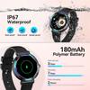 Smarte Uhren für Damen Android/iPhone, IP67 Wasserdicht Fitness Tracker Bluetooth Anrufe Herzfrequenz/SpO2 /100+ Sportmodelle