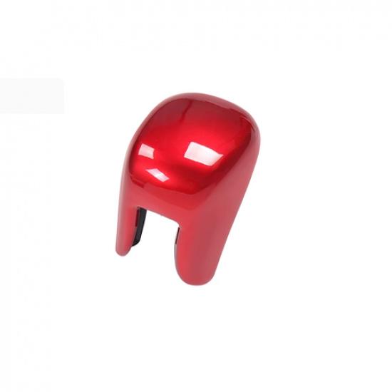 Red Gear Shift Knob Cover Trim 1pcs For Honda CRV CR-V -2025