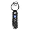 3D Metal Leather Car Keychain Key Chain Ring Accessories For Volkswagen GTI Golf Polo 6 7 Passat VW CC Tiguan T-ROC Jetta Taigo Ev6