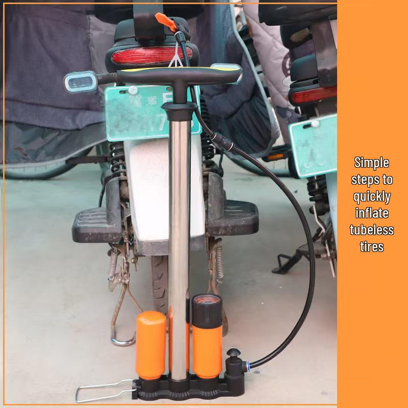 Portable High-Pressure Multifunctional Air Pump for Vehicles and Motorcycles