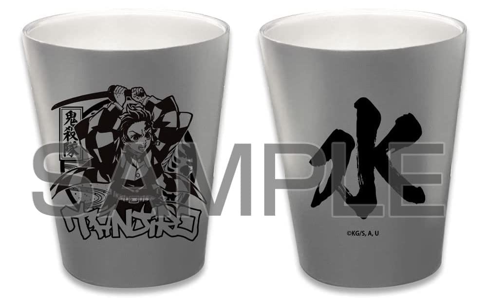 

COSPA Demon Kimetsu no Yaiba Tanjiro Kamado Thermos x Slayer Tumbler, Approx. H10.5 8.5cm