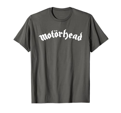 Motörhead – Футболка с белым логотипом на асфальте