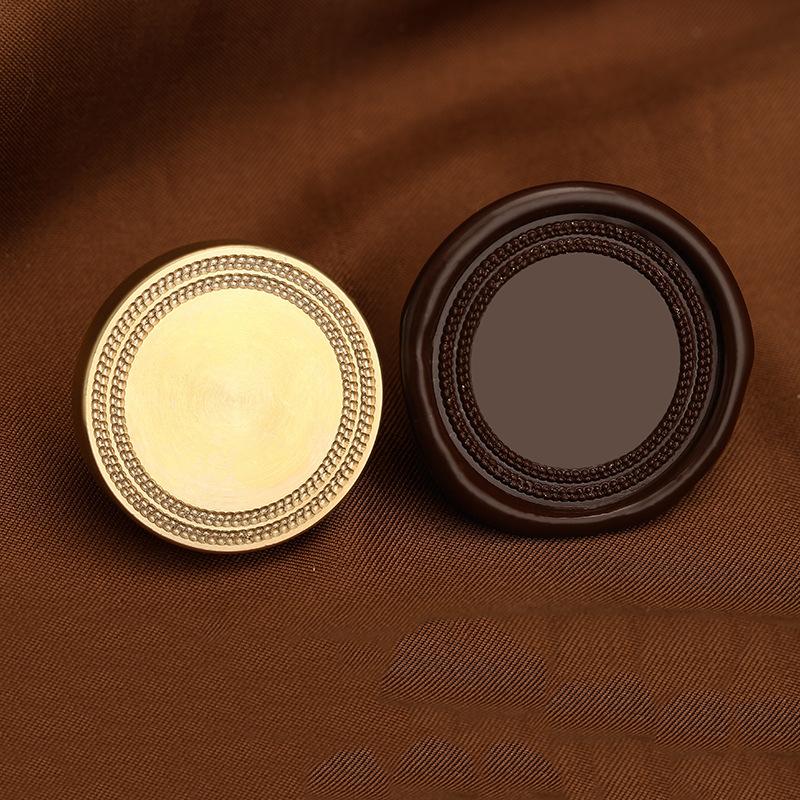 Matte Photo Frame Stamp Sealing Wax Stamp Head Fire Paint Lacquer Copper Seal Wax Stamp Heads Envelope Wedding Party Invitation
