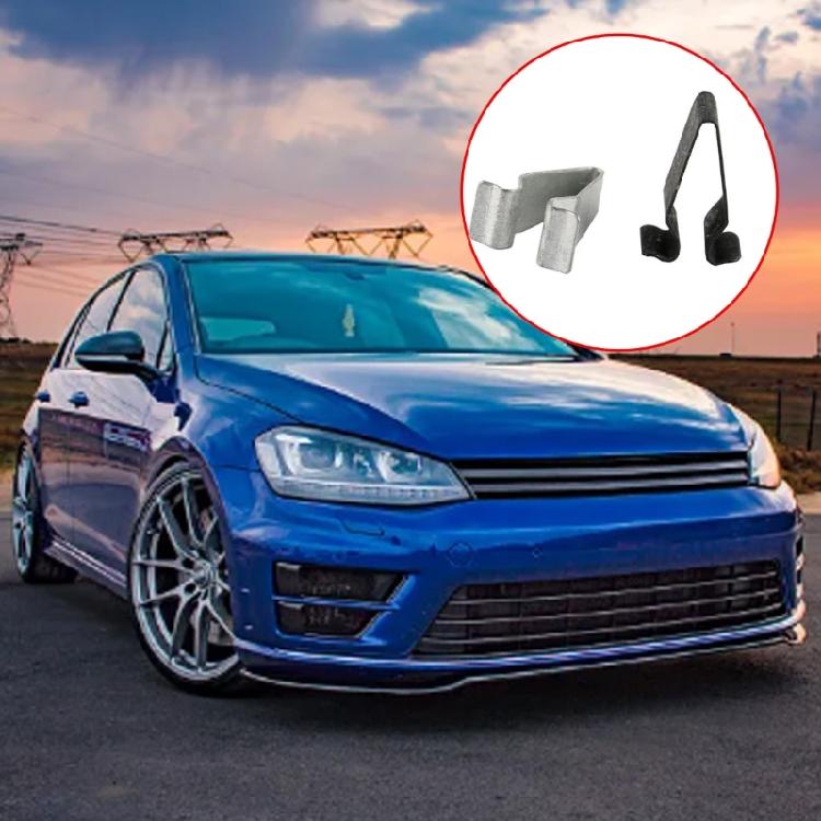 20pcs Threshold Fastening Clips Sill Panel Retainers 4B0867276A 3B98672 Plastic Car Detail Enhancement for Automotives 