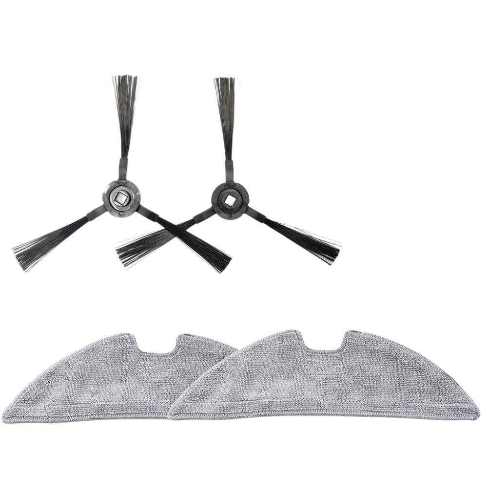 Main Side Brushes Washable Mopping Cloths Accessories For RoboVac L35 For Hybrid Robot Vacuum Cleaner Replacement Kit