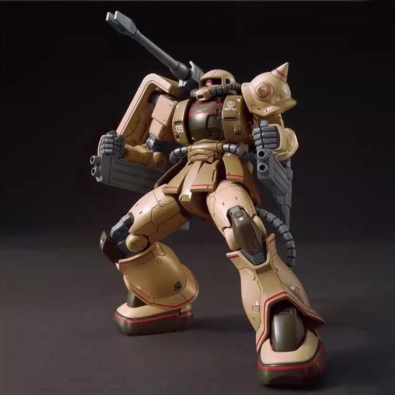 

Hot Jms Model Zaku Half Cannon Hg 1/144 Ms-06ck Assembly Model Package Desert Colour Toy Action Figures Robot Mecha Children Gifts JMS Model