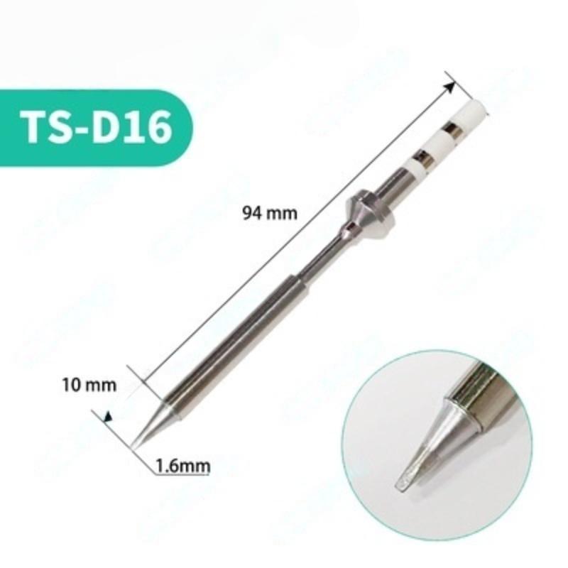 TS Series Soldering Iron Heads Anti-Oxidation Wear Resistant TS-K KU ILS C4 JL02 BC2 Fit TS100 Pine64 for Electronic Maintenance