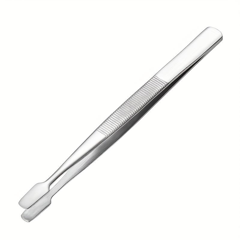 

[Precision Stamp Tweezers] Precision Flat Wide Tip Stamp Tweezers | Stamp and Stamp Tweezers Stamp Collection Tools Ideal for Collecting Stamps, Coins