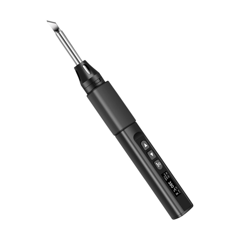 Cordless Soldering Iron Soldering Kit with OLED Display Type C Fast Charging Soldering Pen 5s Heat Up 100 celsius  450