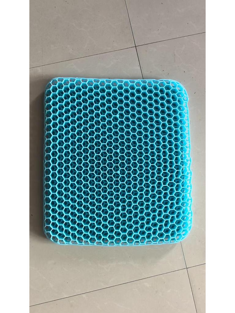 Summer Gel Seat Cushion: Honeycomb Cooling Pad for Office, Car, and Long Sitting Comfort