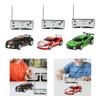Mini Model Car Toy with Remotes in A Can Container Electric Mini Remote Control Car for Birthday Outdoor Gift Backyards Streets