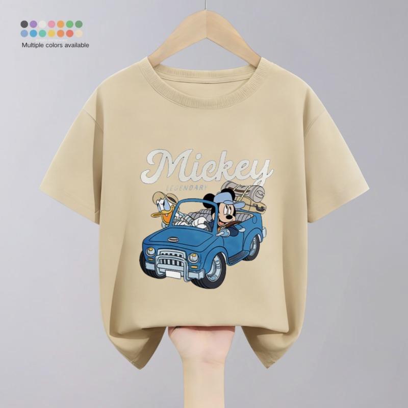 My Little Ponys Girls T-shirts Kawaii Cartoon Figure Printed Tops Summer Children Casual Short Sleeves Cute Kids Girl Clothing