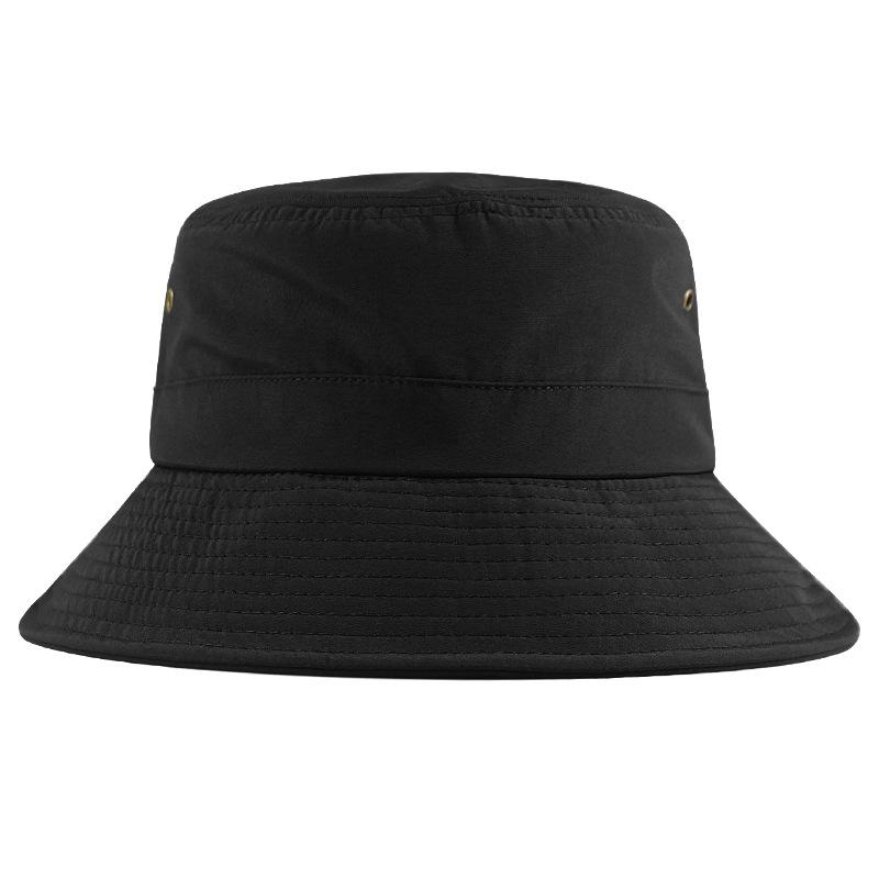 

Summer Big Size 65cm Quick Drying Bucket Hats Men Big Head Large Size Fisherman Hat Women Big Brim Fishing and Climbing Sun Hat XXL 60cm-65cm чорний