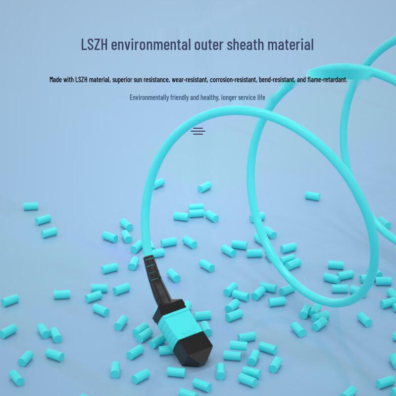 

Baisende MPO-MPO 8-Core OM3 Multimode Fiber Patch Cable