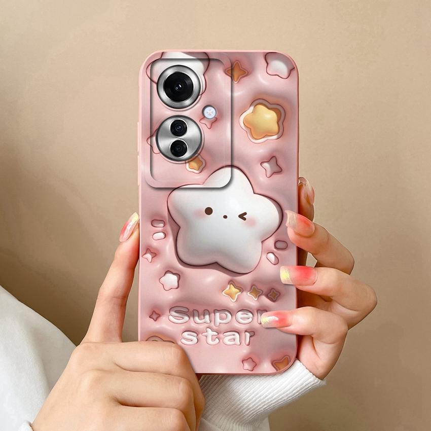 Sacs pour téléphone pour Oppo F25 Pro F23 Realme C20 C25 C30 C31 C33 C35 Narzo N53 N63 Motif Arbre de Coco de Plage Étui de Protection en Silicone Liquide pour Coque Oppo