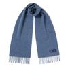 ABRAHAM MOON Merino Wool Muffler 25cm - Air Force