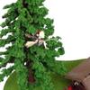 Sankei Studio Ghibli Series Delivery Service Kiki and Atelier Paper Craft 1/150 Kiki's Ursula's MP07-39