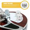 ERINGOGO Electric Guitar Volume Knob, Guitar Control Knob, Aluminum Alloy, Durable, Easy Installation, Replacement Potentiometer Knob for Audio Amplif