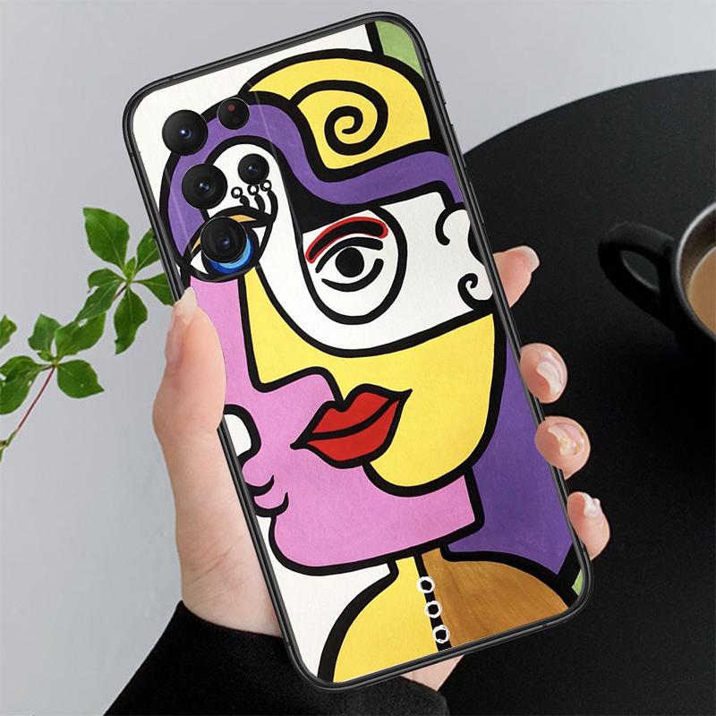 Picasso Abstract Art Paint Phone Case For Samsung Galaxy A52S A04S A21S A33 A23 A13 A14 A32 A52 A53 A54 A51 A71 M51