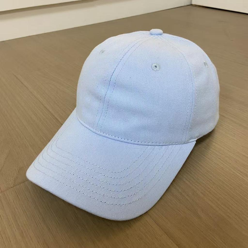 Cotton Solid Color Baseball Cap Student Shade Cap Couple Versatile Street