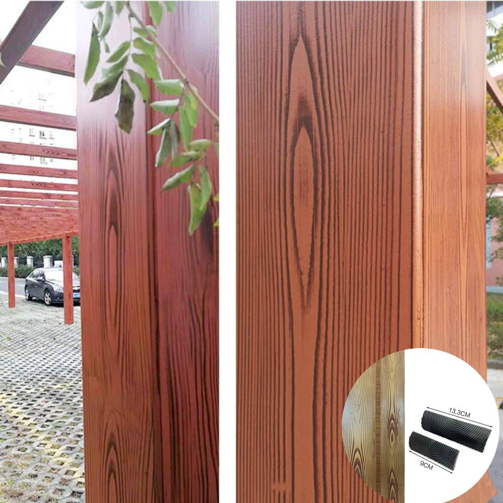 New DIY Wall Painting Machine Rubber Texture Paint Roller Furniture Imitation Wood Art Wall Painting Tools Home Decoration