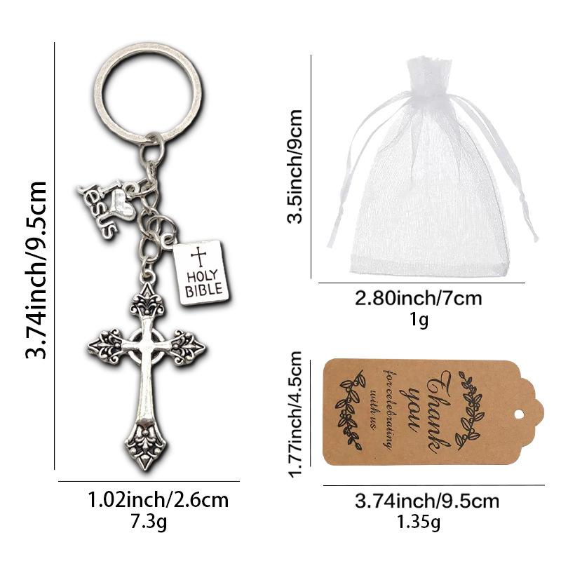 

Брелок Подвеска Пустой Крест Брелок Подарок для вечеринки