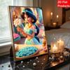 Disney Pearl Painting Set Princess Jasmines Pearl Daisy Market Home Decor Handmade Gift