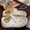 New muffin thick baseplate shoes spring chic shoes student retro casual moral training