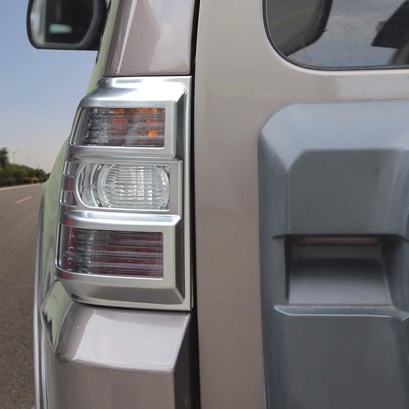 Car Taillight Lampshade Decoration Cover Lamp Protective Decoration Stickers For Mitsubishi PAJERO 2007-2021 Car Exterior Accessories