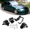 Aluminum B & D Series Engine Motor Mounts Bracket Kit Fit for Honda Civic 19962000 Black