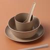 Eco-Friendly Rice Husk Disposable Oval Plates