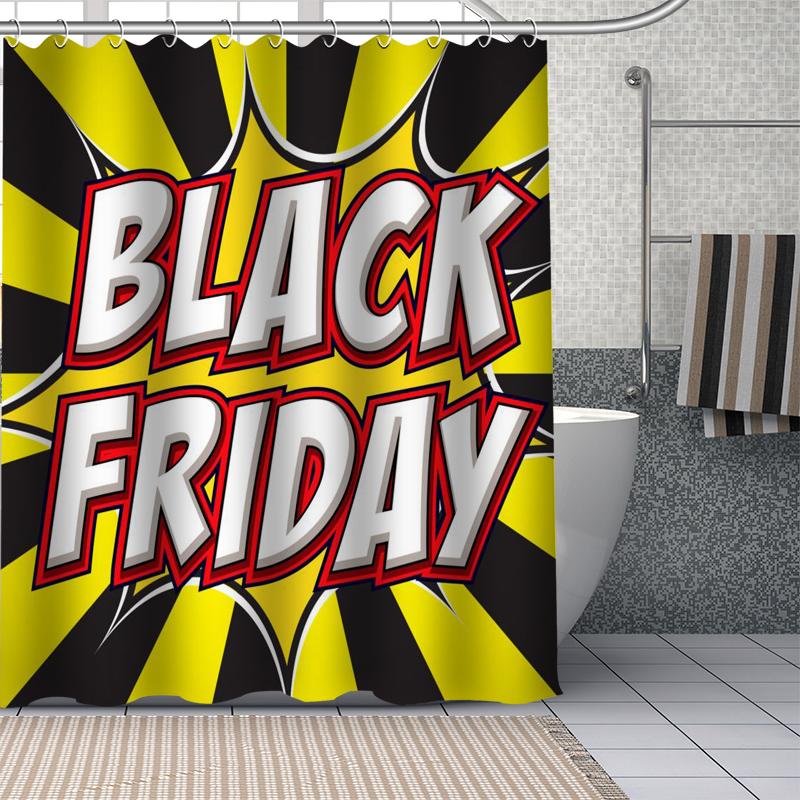 Comic-pop Art City Explosion Humor Expressions Shower Curtains Bathroom Curtain Fabric Washable Polyester for Bathtub Decor Set