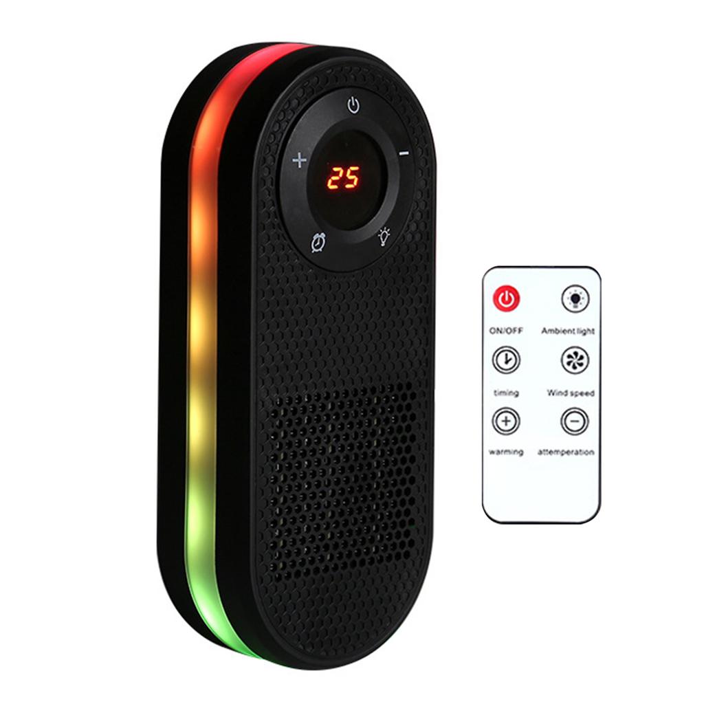 Wall Mounted Space Heater 2 Modes Quick Heat Household Warmer Winter Electric Heater 180 Degree Rotatable Silent for Indoor