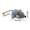 Pet Toy Stuffed Mouse Interactive Cat Toys Compact Design Kitten Toy Mice Playthings Pet Compact Play Game Indoor Cat