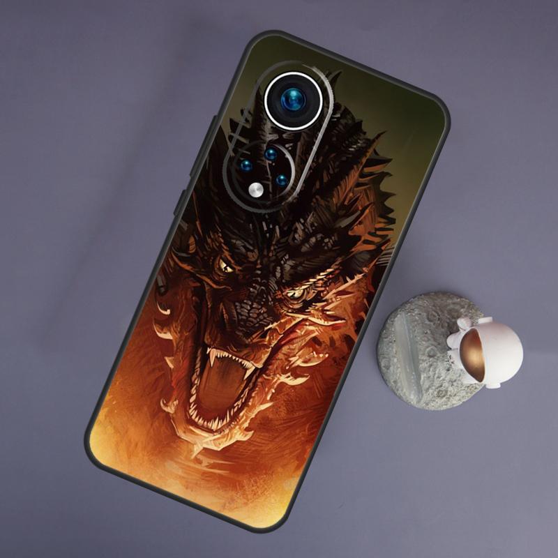 Dragon Cool Art For Huawei Honor Magic 5 Lite 70 50 X8 X9 a P20 P30 P40 P50 P60 Pro P Smart Nova 9 5T Case