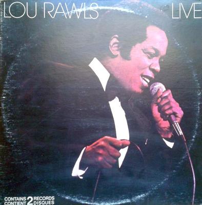 LP Record LOU RAWLS  Live PZ235517 PHILADELPHIA IN 1978 Canada Jazz Used