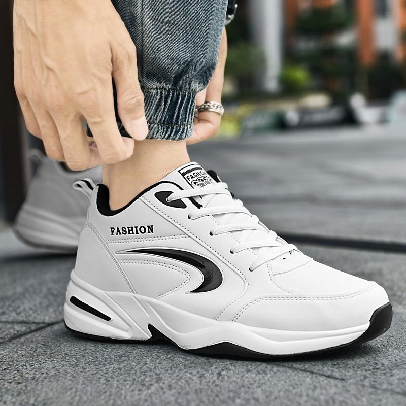 Increase height in autumn Casual running sneakers Breathable invisible increase shoe tide